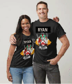 Ryan Tshirt and Ryan Clothing