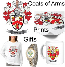 Carroll Coat of Arms Personalized Gifts and Prints